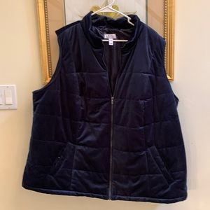 Ladies blue vest size 3XL